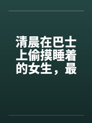 清晨在巴士上偷摸睡着的女生,最后KO(真实) 清晨在巴士上偷摸睡着的女生,最后KO(真实)
