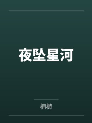 夜坠星河 夜坠星河