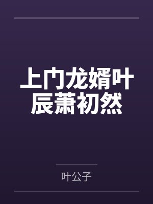 上门龙婿叶辰萧初然 上门龙婿叶辰萧初然
