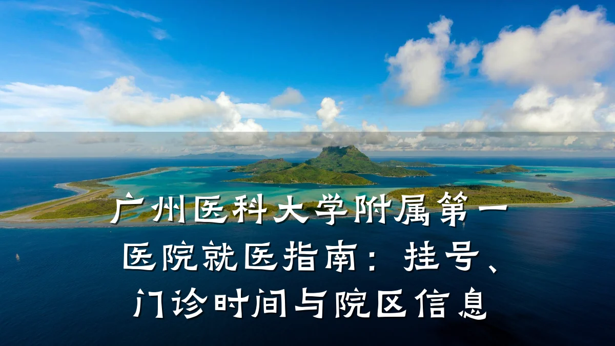 广州医科大学附属第一医院就医指南：挂号、门诊时间与院区信息