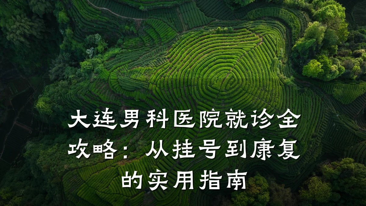 大连男科医院就诊全攻略：从挂号到康复的实用指南