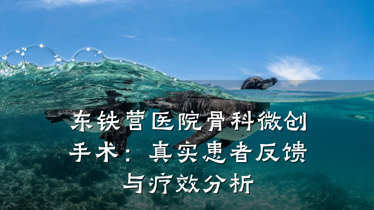 东铁营医院骨科微创手术:真实患者反馈与疗效分析