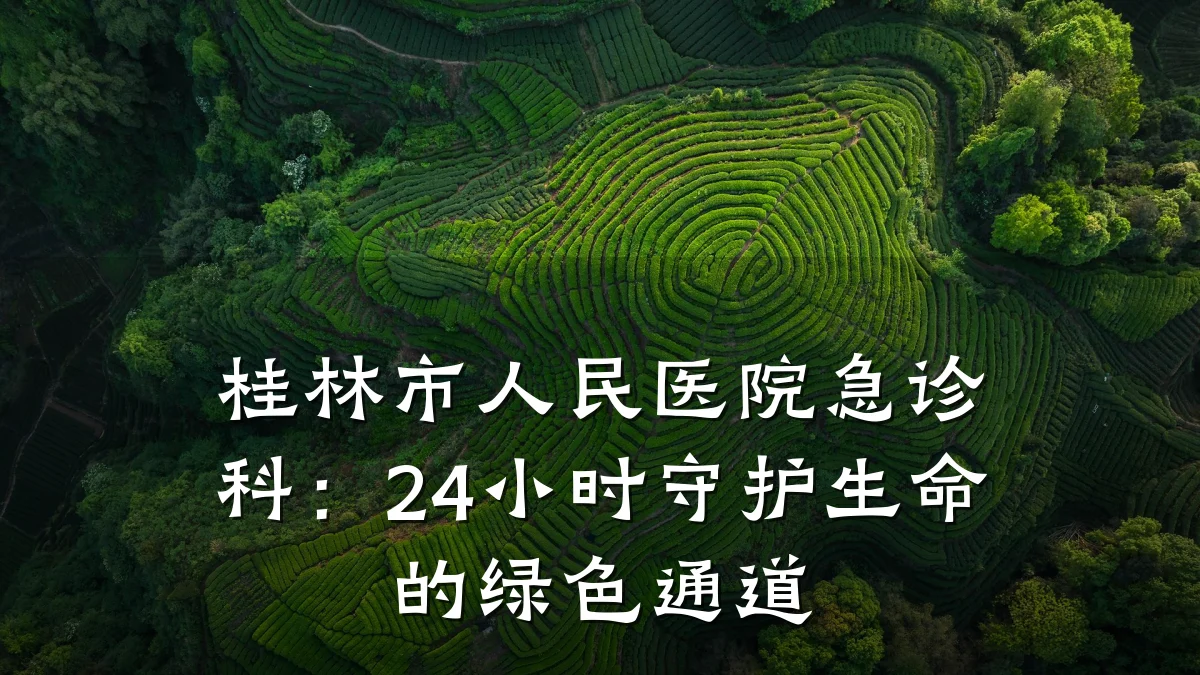桂林市人民医院急诊科：24小时守护生命的绿色通道