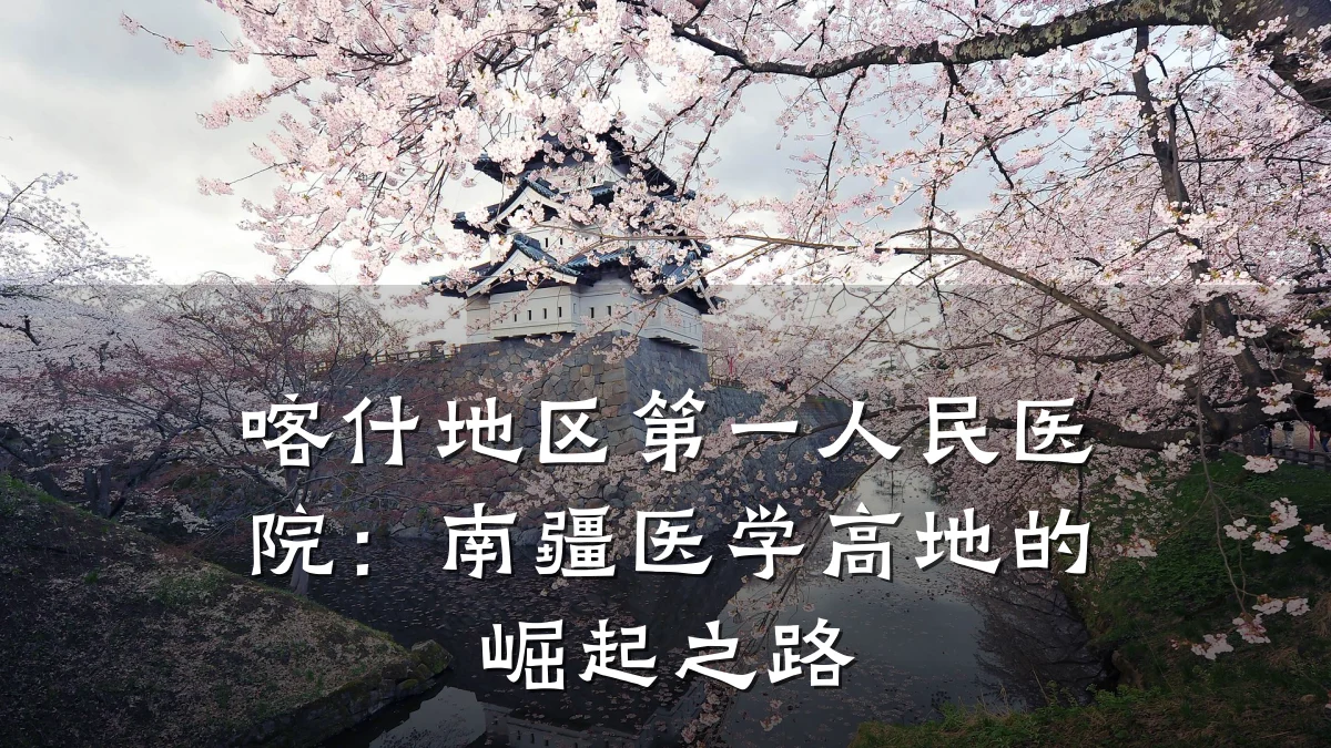 喀什地区第一人民医院：南疆医学高地的崛起之路