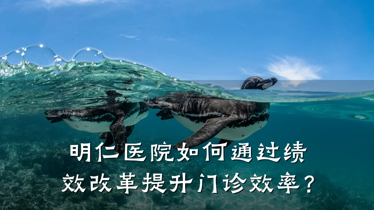 明仁医院如何通过绩效改革提升门诊效率？