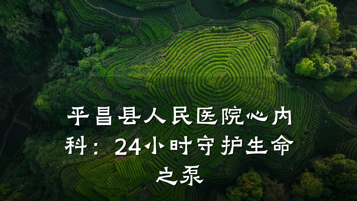 平昌县人民医院心内科：24小时守护生命之泵
