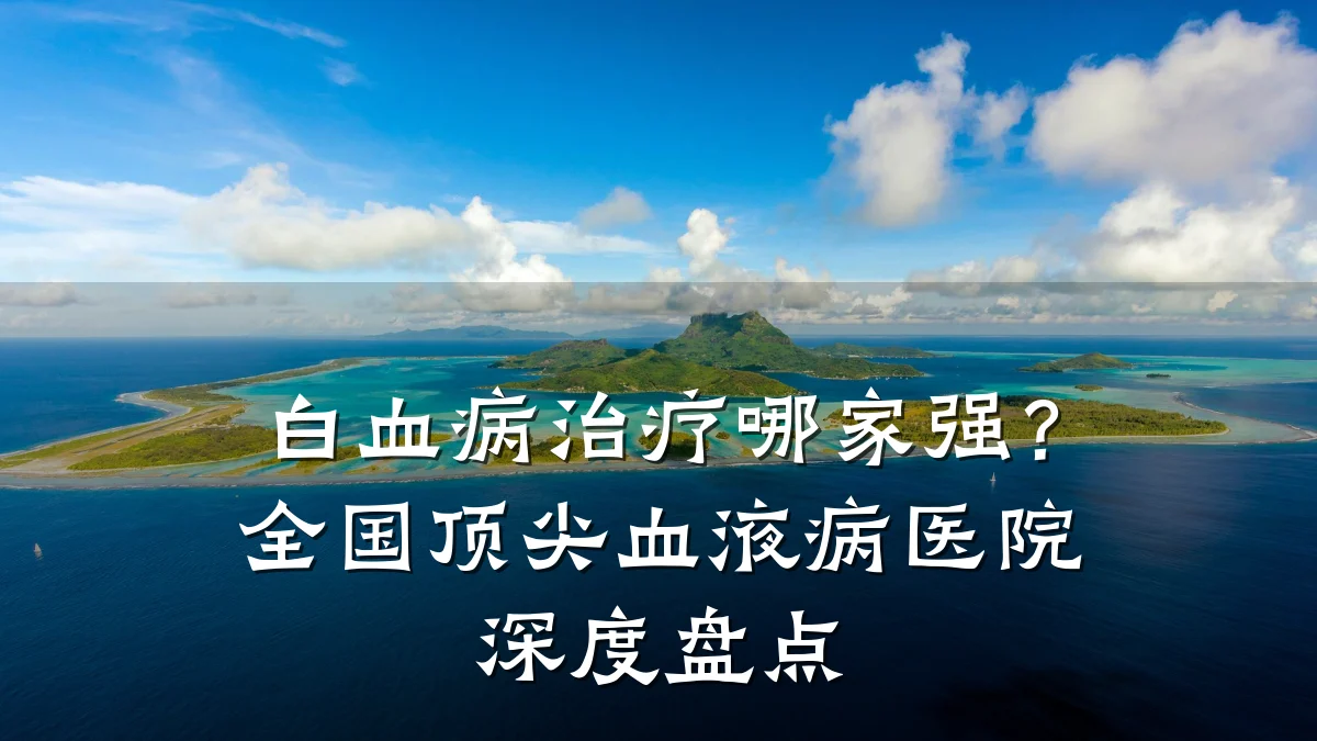 白血病治疗哪家强?全国顶尖血液病医院深度盘点
