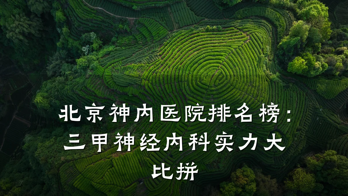北京神内医院排名榜:三甲神经内科实力大比拼