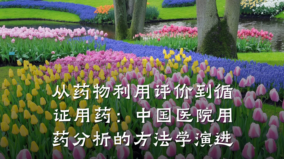 从药物利用评价到循证用药:中国医院用药分析的方法学演进
