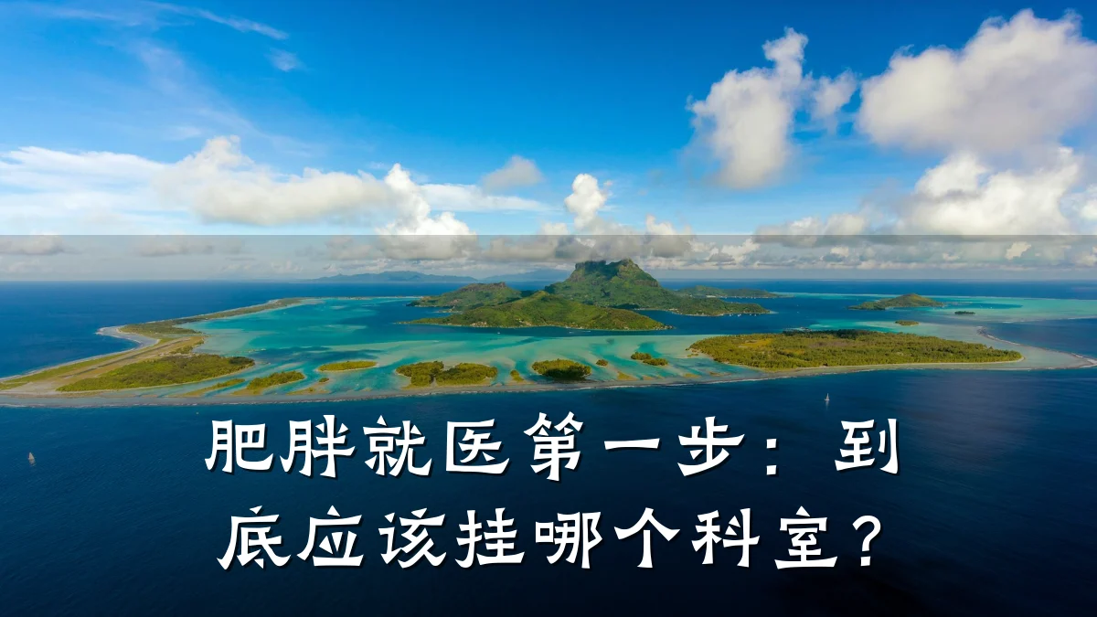 肥胖就医第一步：到底应该挂哪个科室？