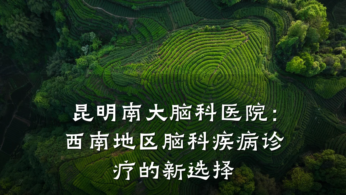 昆明南大脑科医院：西南地区脑科疾病诊疗的新选择