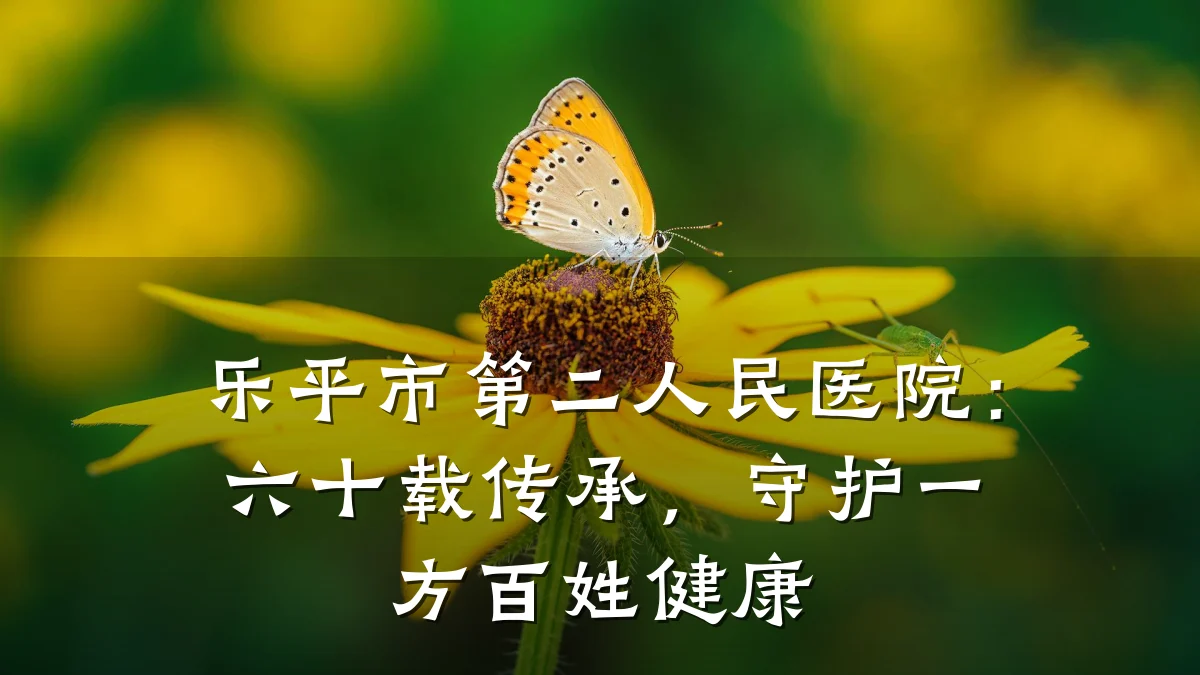 乐平市第二人民医院：六十载传承，守护一方百姓健康