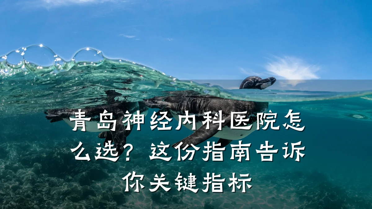青岛神经内科医院怎么选?这份指南告诉你关键指标