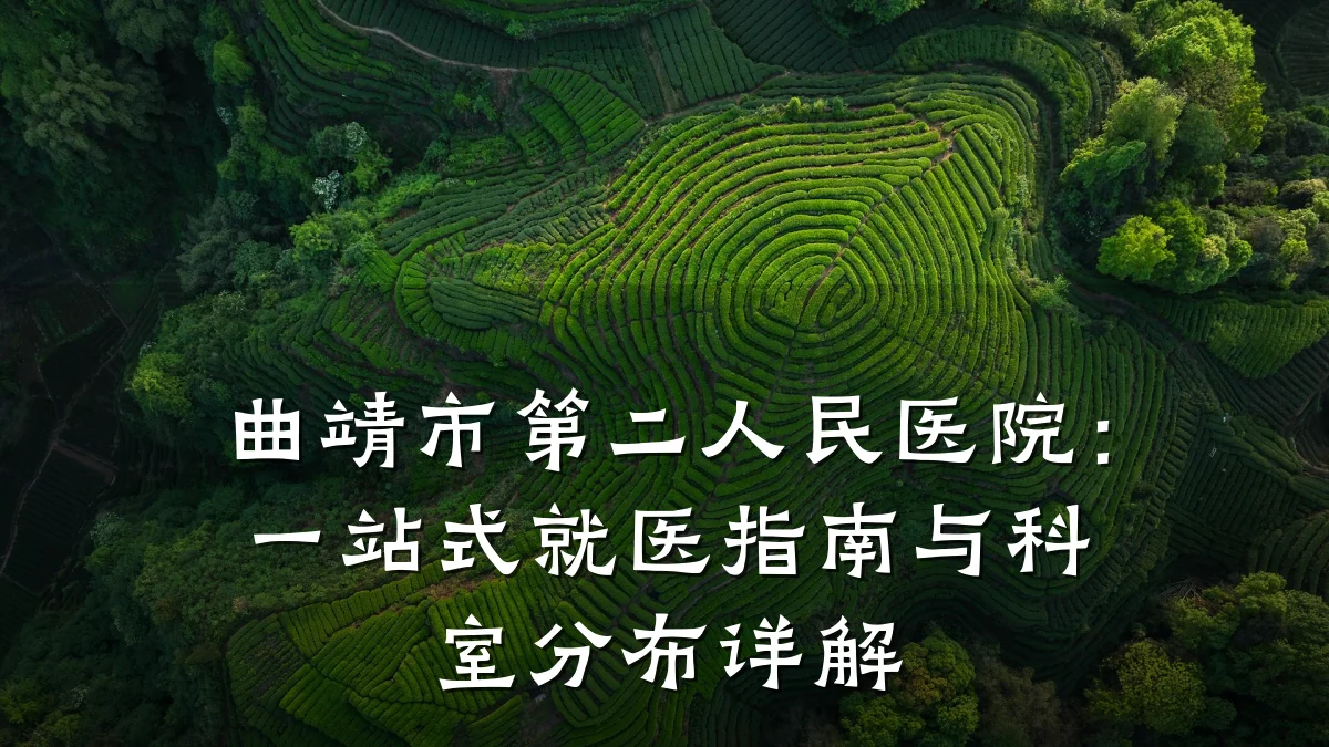 曲靖市第二人民医院:一站式就医指南与科室分布详解