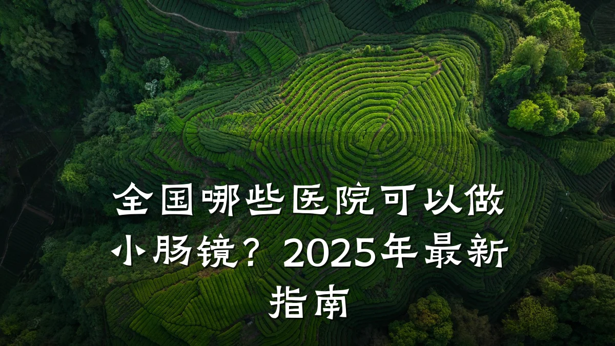 全国哪些医院可以做小肠镜？2025年最新指南