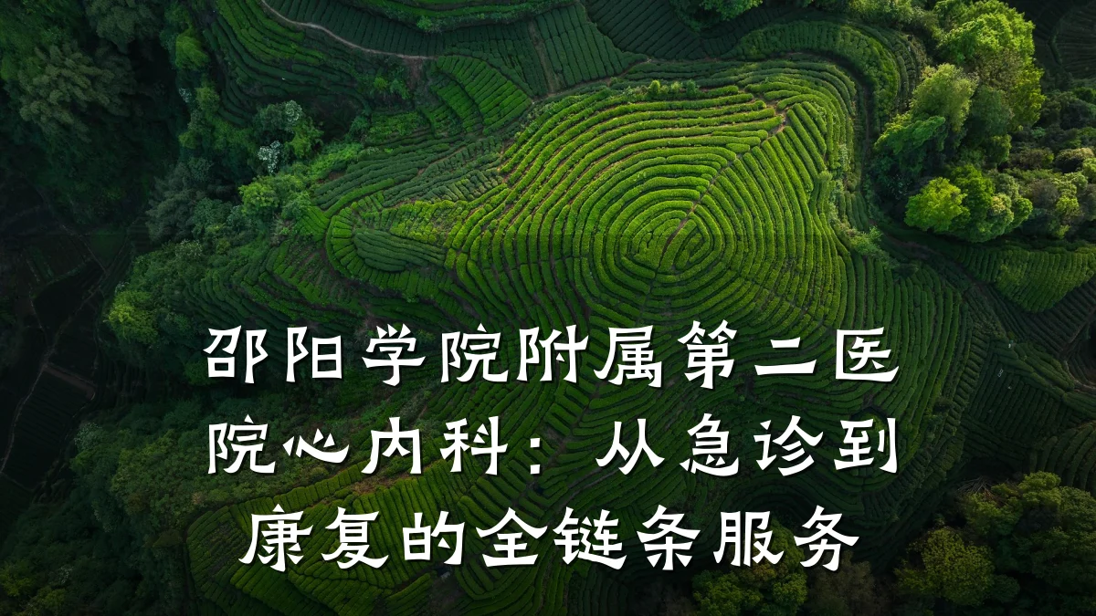邵阳学院附属第二医院心内科:从急诊到康复的全链条服务