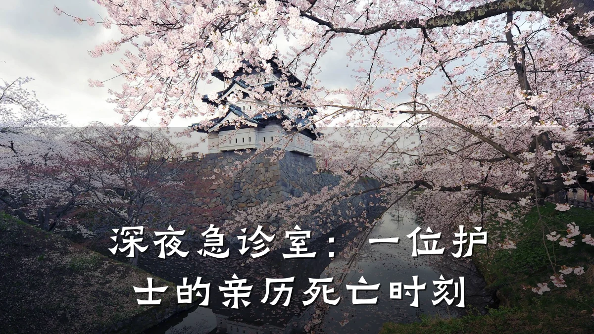 深夜急诊室:一位护士的亲历死亡时刻