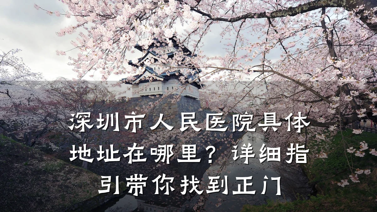 深圳市人民医院具体地址在哪里？详细指引带你找到正门