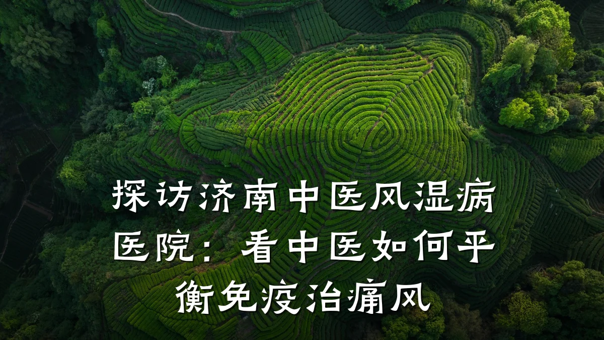 探访济南中医风湿病医院：看中医如何平衡免疫治痛风