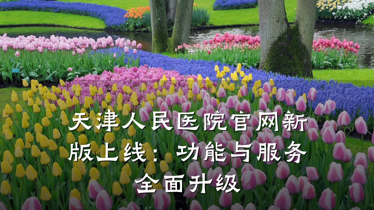 天津人民医院官网新版上线:功能与服务全面升级