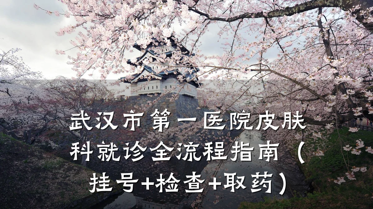 武汉市第一医院皮肤科就诊全流程指南（挂号+检查+取药）