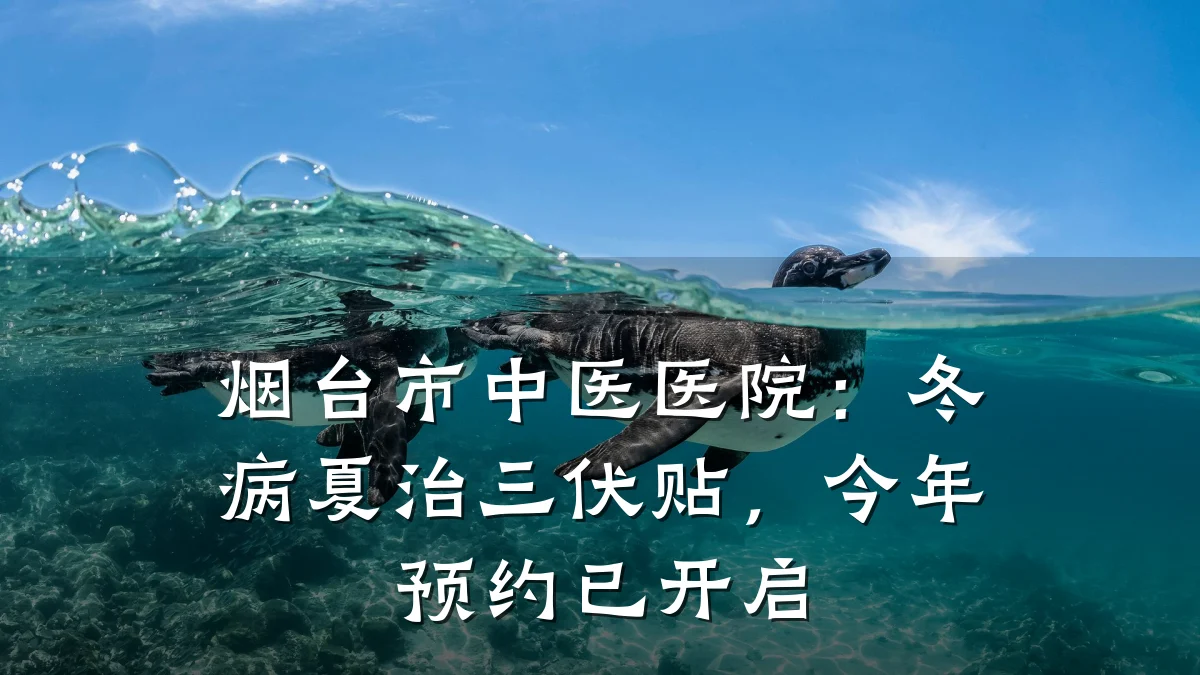 烟台市中医医院:冬病夏治三伏贴,今年预约已开启