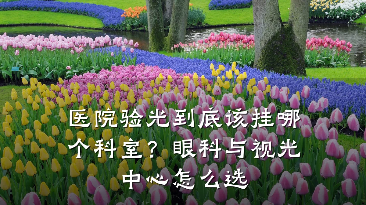 医院验光到底该挂哪个科室?眼科与视光中心怎么选
