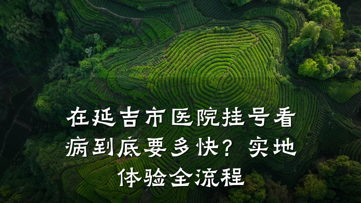 在延吉市医院挂号看病到底要多快?实地体验全流程