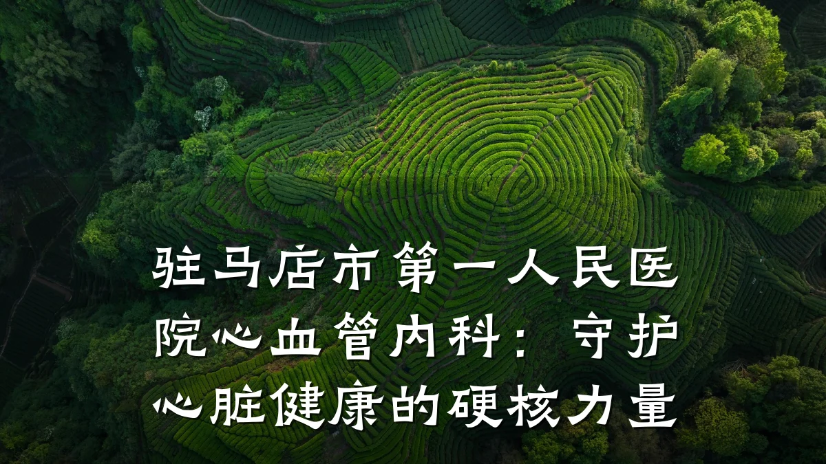 驻马店市第一人民医院心血管内科:守护心脏健康的硬核力量