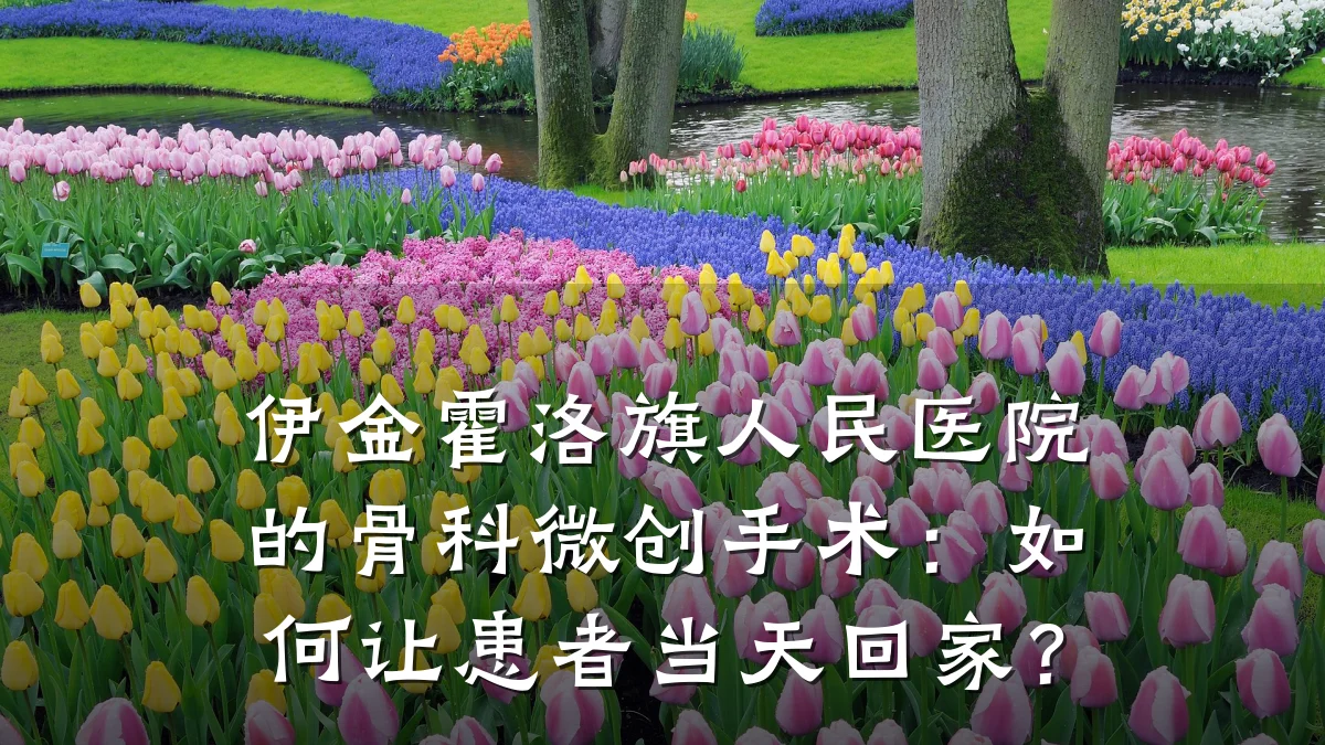 伊金霍洛旗人民医院的骨科微创手术：如何让患者当天回家？