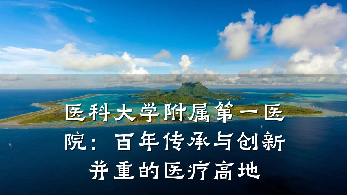 医科大学附属第一医院：百年传承与创新并重的医疗高地