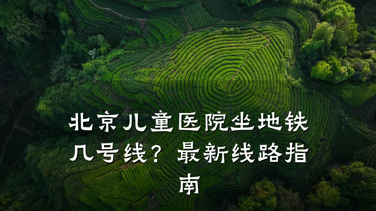 北京儿童医院坐地铁几号线？最新线路指南
