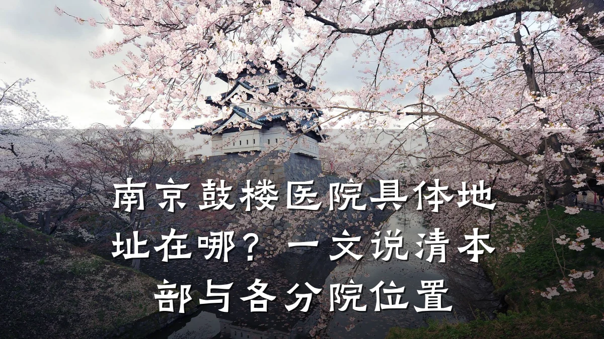 南京鼓楼医院具体地址在哪?一文说清本部与各分院位置