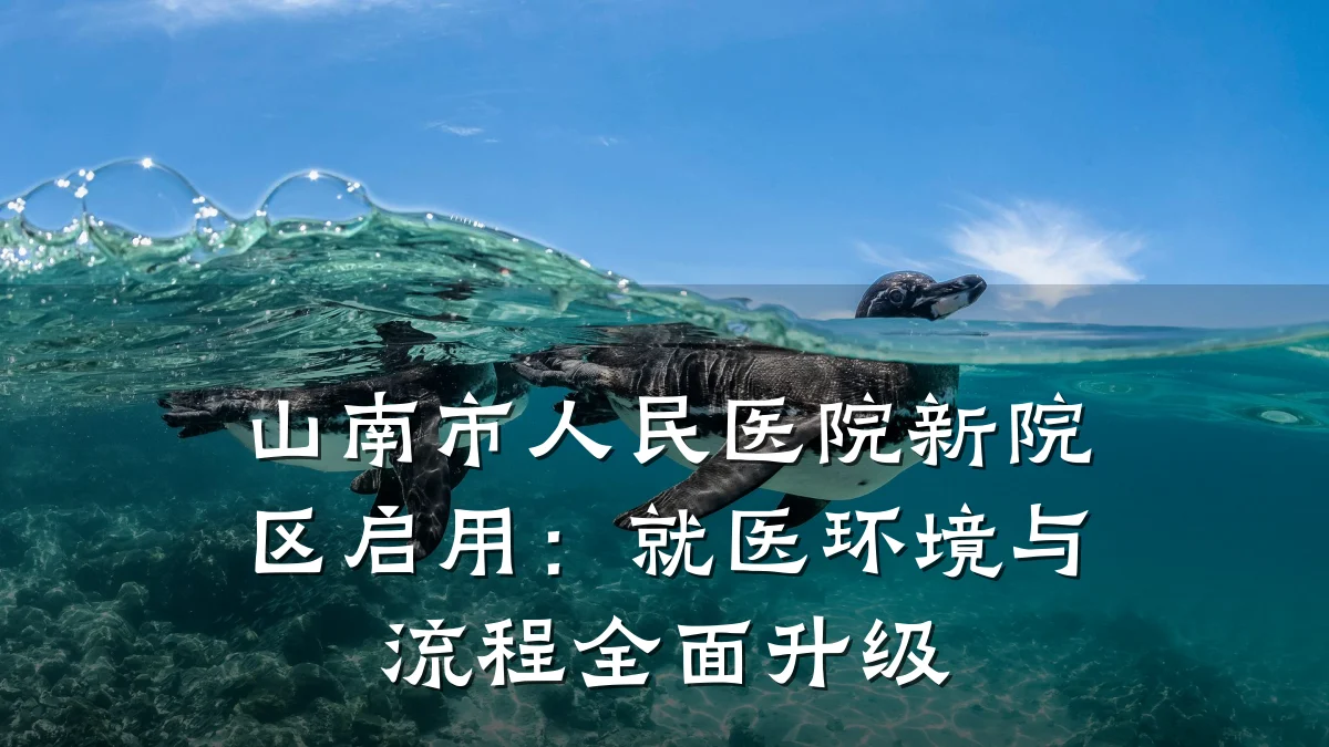 山南市人民医院新院区启用:就医环境与流程全面升级