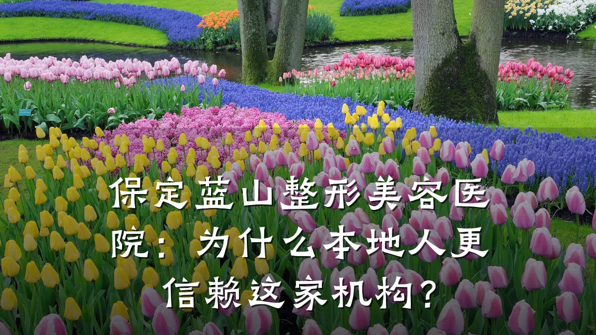 保定蓝山整形美容医院:为什么本地人更信赖这家机构?
