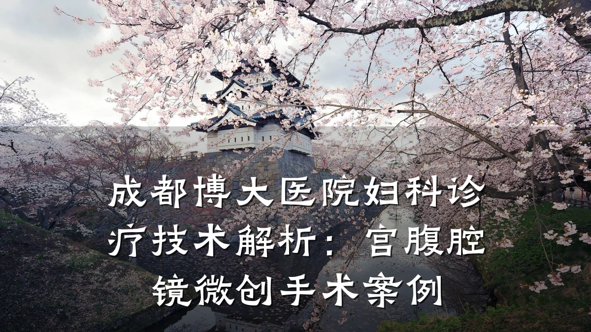 成都博大医院妇科诊疗技术解析:宫腹腔镜微创手术案例