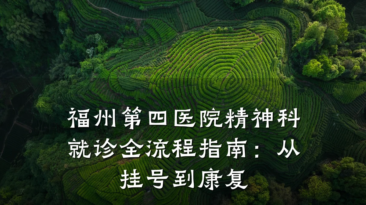 福州第四医院精神科就诊全流程指南：从挂号到康复