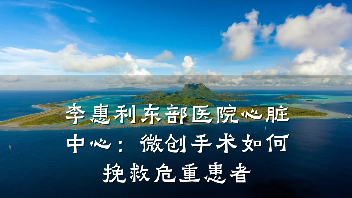 李惠利东部医院心脏中心：微创手术如何挽救危重患者