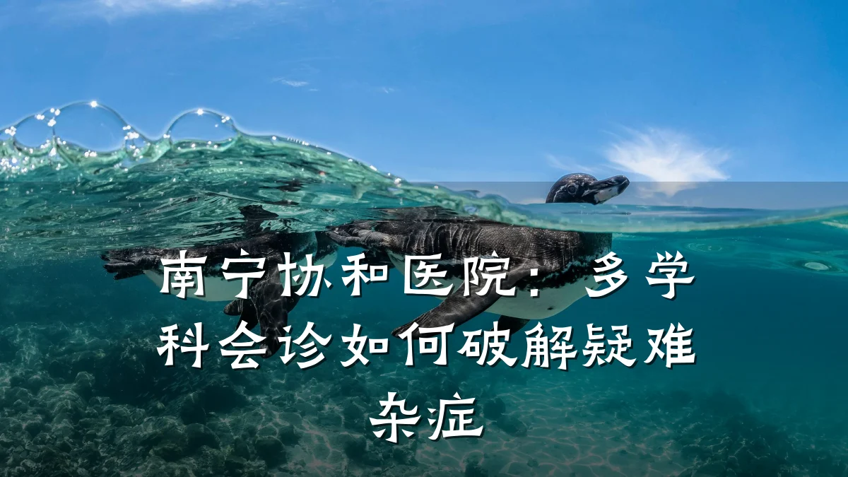 南宁协和医院:多学科会诊如何破解疑难杂症