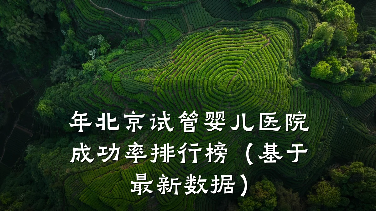 年北京试管婴儿医院成功率排行榜（基于最新数据）