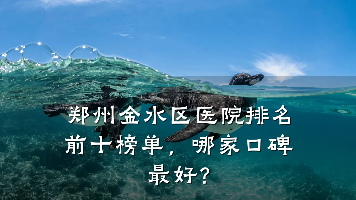 郑州金水区医院排名前十榜单，哪家口碑最好？
