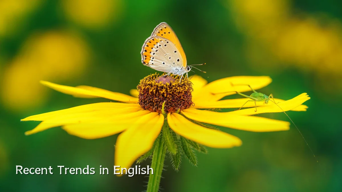 Recent Trends in English