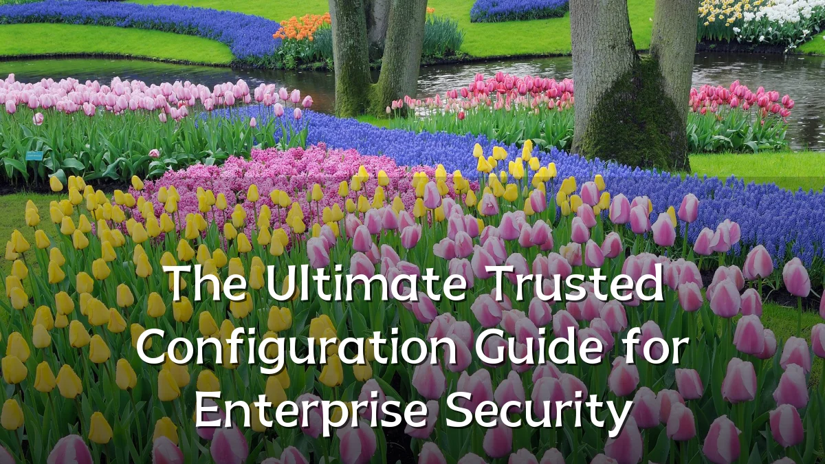 The Ultimate Trusted Configuration Guide for Enterprise Security