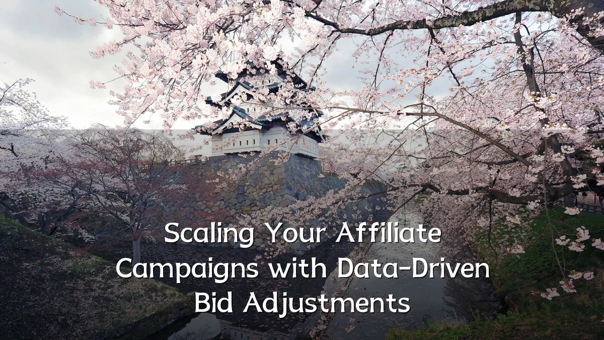 Scaling Your Affiliate Campaigns with Data-Driven Bid Adjustments