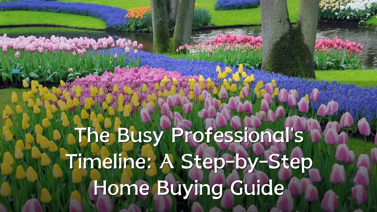 The Busy Professional's Timeline: A Step-by-Step Home Buying Guide