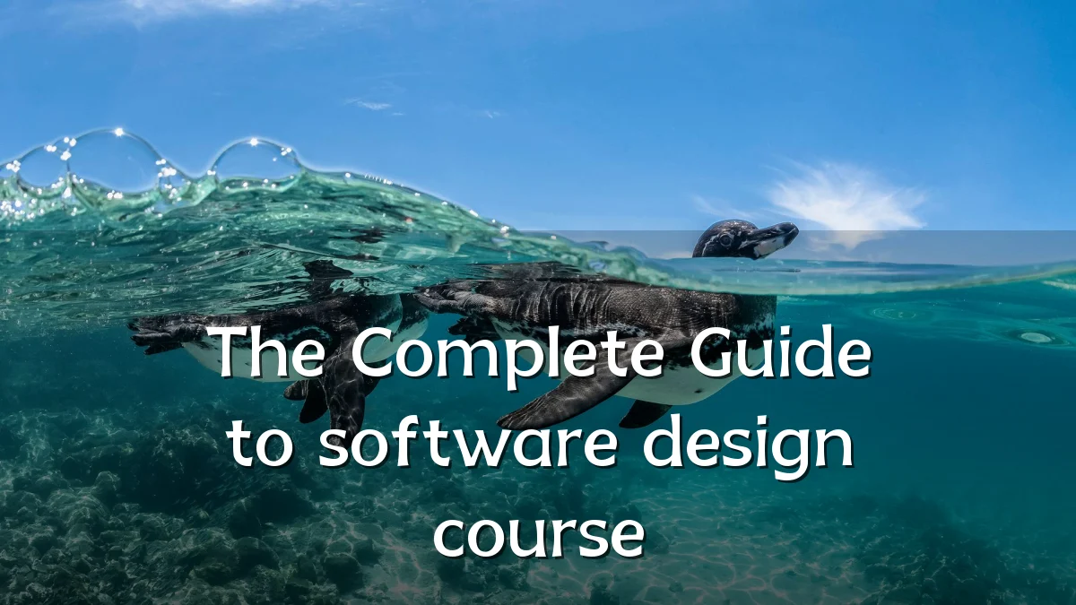 The Complete Guide to software design course